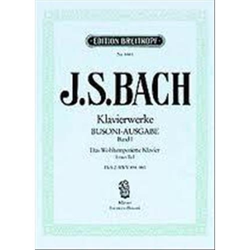BACH J. S.: IL CLAVICEMBALO BEN TEMPERATO PARTE 1 VOL 2 BWV 854-861