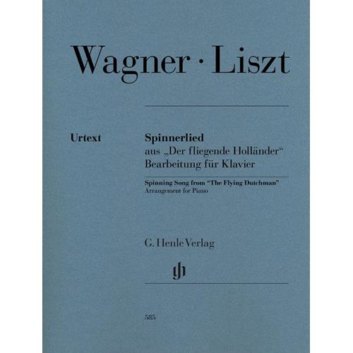 LISZT F.: SPINNING SONG FROM "THE FLYING DUTCHMAN" (RICHARD WAGNER) PIANO URTEXT