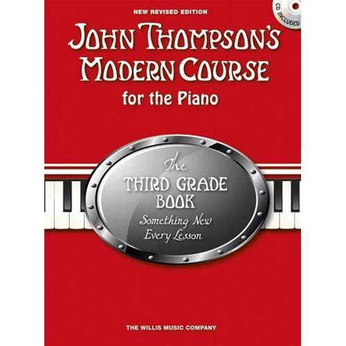 THOMPSON J.: MODERN COURSE FOR THE PIANO THIRD GRADE BOOK CON CD