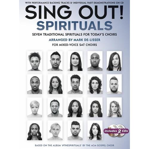 AA. VV.: SING OUT! SPIRITUALS - 7 TRADITIONAL SPIRITUALS FOR TODAY'S CHOIRS SAT - CON 2 CD