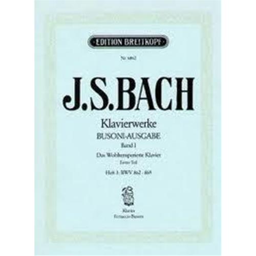BACH J. S.: IL CLAVICEMBALO BEN TEMPERATO PARTE 1 VOL 3 BWV 862-869