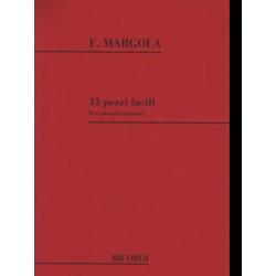 MARGOLA F.: 15 PEZZI FACILI PER GIOVANI PIANISTI