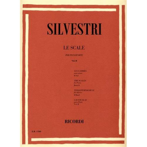 SILVESTRI R.: LE SCALE PER PIANOFORTE VOL. 2 SCALE IN DOPPIA TERZA E DOPPIA SESTA