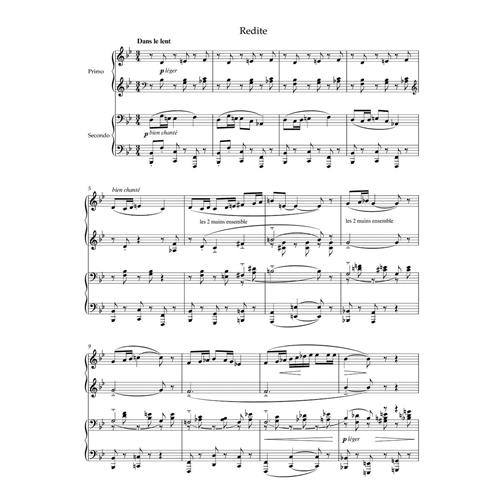 SATIE E.: 3 MORECAUX EN FORME DE POIRE - PIANO DUET 4 MAINS - URTEXT