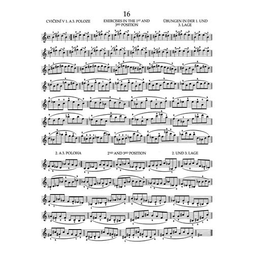 SEVCIK O.: SCHOOL OF VIOLIN TECHNIQUE OP. 1 BOOK 2 - 2ND-7TH POSITION
