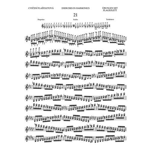 SEVCIK O.: SCHOOL OF VIOLIN TECHNIQUE OP. 1 BOOK 4 - EXERCISES IN DOUBLE STOPS AND HARMONICS