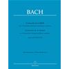 BACH J. S.: CONCERTO IN A MIN. PER CELLO, ARCHI E BASSO C. BWV 593 RID. VIOLONCELLO E PF - URTEXT