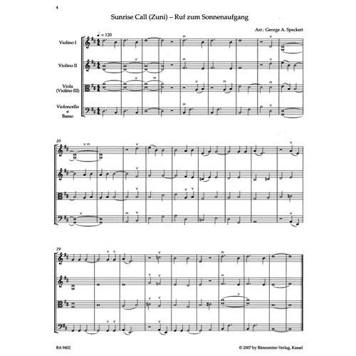 SPECKERT G.: INDIAN CHANTS FOR STRINGS