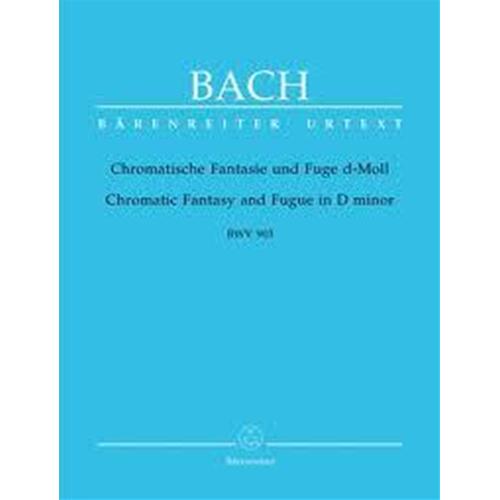 BACH J. S.: CHROMATIC FANTASY AND FUGUE IN D MINOR BWV 903