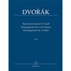 DVORAK A.: STRING QUARTET N. 5 IN F MIN. OP. 9 - STUDY SCORE