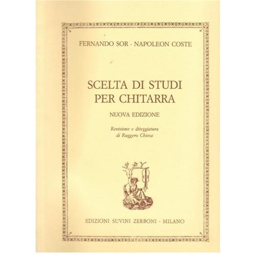 SOR F. - COSTE N.: STUDI SCELTI (CHIESA)