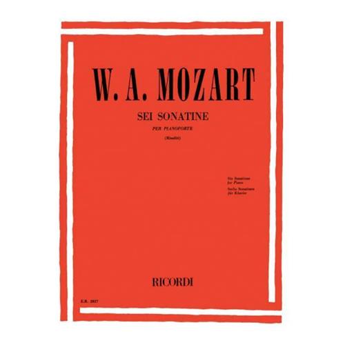 MOZART W. A.: 6 SONATINE PER PIANOFORTE (RISALITI)