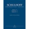 SCHULHOFF E.: SONATAS FOR PIANO NO. 1-3 - URTEXT