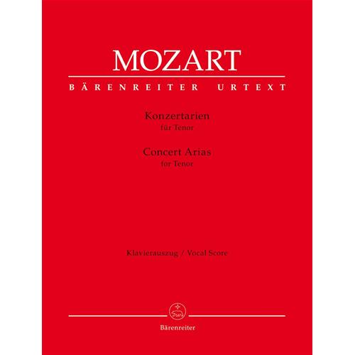 MOZART W. A.: CONCERT ARIAS FOR TENOR - URTEXT