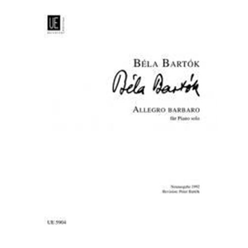 BARTOK B.: ALLEGRO BARBARO - PIANO SOLO
