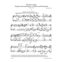 SUK J.: THINGS LIVED AND DREAMT OP. 30 - URTEXT
