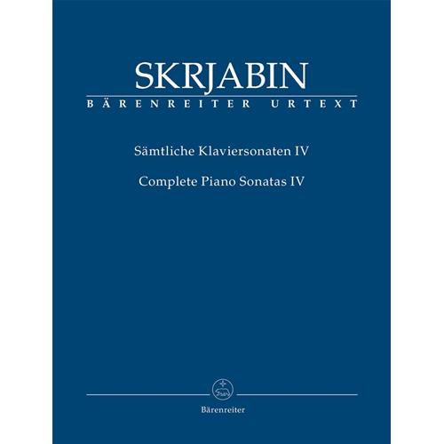 SKRJABIN A.: COMPLETE PIANO SONATAS IV