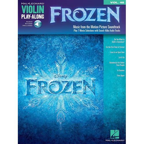 AA. VV.: FROZEN - MUSIC FROM THE MOTION PICTURE SOUNDTRACK - VIOLIN PLAY-ALONG CON ACCESSO A BASI MUSICALI
