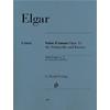 ELGAR E.: SALUT D'AMOUR OP. 12 FOR VIOLONCELLO AND PIANO - URTEXT