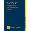 MOZART W. A.: DIVERTIMENTI FOR 2 OBOES, 2 HORNS AND 2 BASSOONS - URTEXT STUDY SCORE