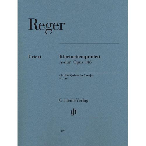 REGER M.: CLARINET QUINTET IN A MAJ. OP. 146 PARTI - URTEXT
