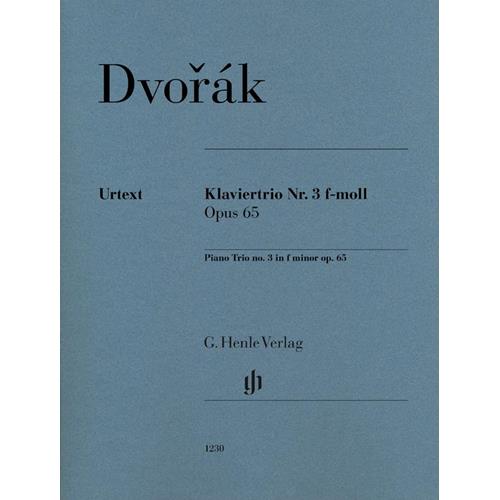 DVORAK A.: PIANO TRIO N. 3 IN F MIN. OP. 65 - URTEXT