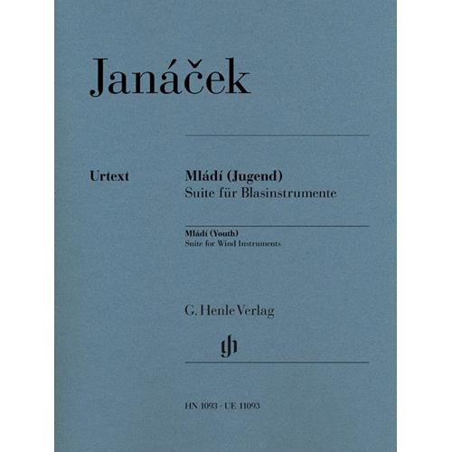 JANACEK L.: MLADI (YOUTH) - SUITE FOR WIND INSTRUMENTS - PARTI URTEXT 
