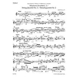 SUK J.: STRING QUARTET N. 2 OP. 31 - PARTI - URTEXT
