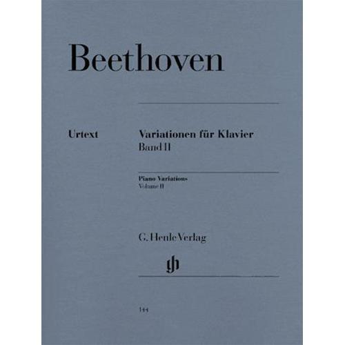 BEETHOVEN L. V.: PIANO VARIATIONS VOL. 2