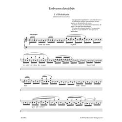 SATIE E.: EMBRYONS DESSECHES EMBRIONI SECCHI - URTEXT