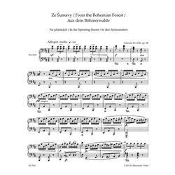 DVORAK A.: FROM THE BOHEMIAN FOREST OP. 68 URTEXT