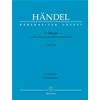 HANDEL G. F.: TE DEUM FOR THE VICTORY AT THE BATTLE OF DETTINGEN HWV 283 VOCAL SCORE URTEXT