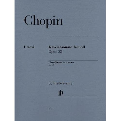 CHOPIN F.: PIANO SONATA IN B MINOR OP. 58