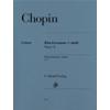 CHOPIN F.: PIANO SONATA IN C MINOR OP. 4