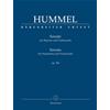 HUMMEL J. N.: SONATA PER PF E VC OP. 104 - URTEXT