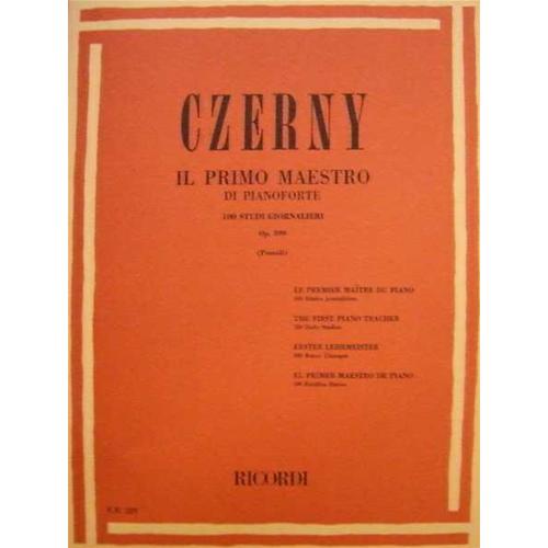CZERNY C.: IL PRIMO MAESTRO DI PIANOFORTE OP.599