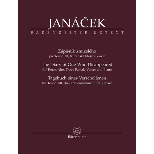JANACEK L.: THE DIARY OF ONE WHO DISAPPEARED - URTEXT