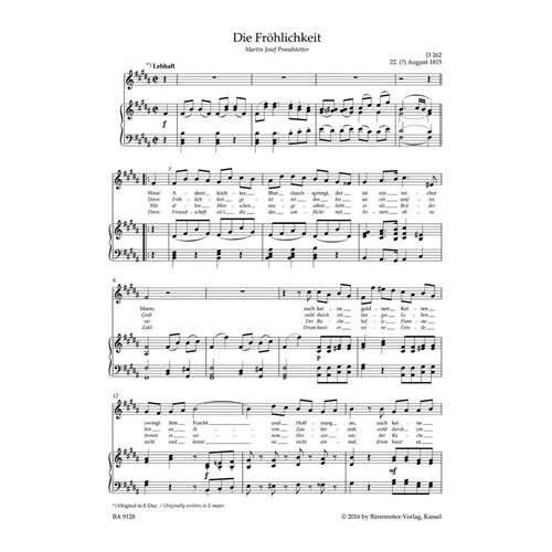 SCHUBERT F.: LIEDER VOL. 8 - MEDIUM VOICE URTEXT