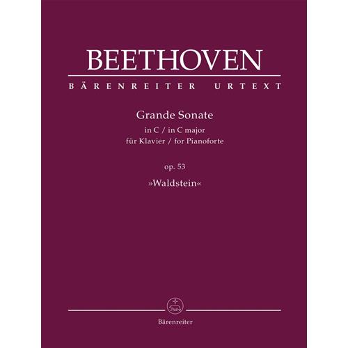 BEETHOVEN L. V.: GRANDE PIANO SONATA OP. 53 - IN C MAJ. WALDSTEIN URTEXT