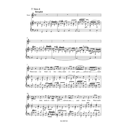 TELEMANN G. P.: CHRISTUS, DER IST MEIN LEBEN TVWV 1:138 - VOCAL SCORE URTEXT