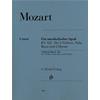 MOZART W. A.: A MUSICAL JOKE K. 522 FOR 2 VIOLINS, VIOLA, BASSO AND 2 HORNSIN F PARTI - URTEXT 