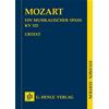 MOZART W. A.: A MUSICAL JOKE K. 522 FOR 2 VIOLINS, VIOLA, BASSO AND 2 HORNSIN F PARTITURINA - URTEXT STUDY SCORE