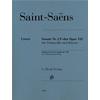 SAINT SAENS C.: SONATA N. 2 IN F MAJ OP. 123 FOR VIOLONCELLO AND PIANO - URTEXT