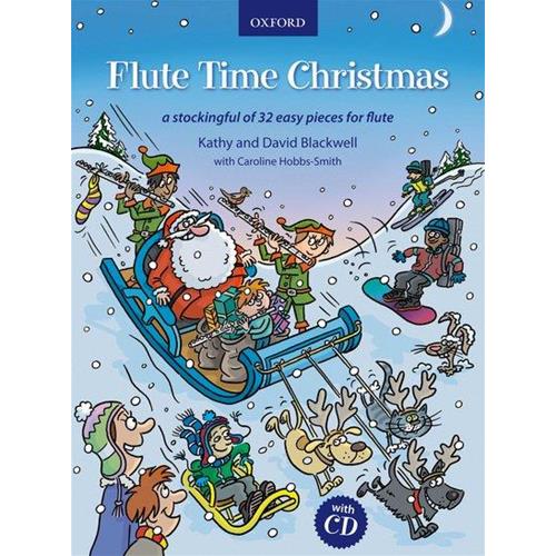 BLACKWELL K. E D.: FLUTE TIME CHRISTMAS - 32 EASY PIECES CON CD 