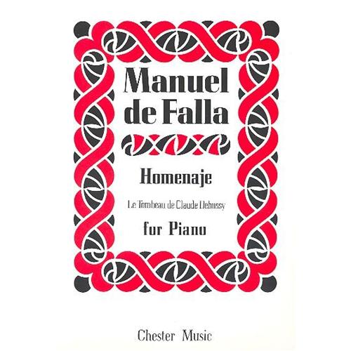 DE FALLA MANUEL: HOMENAJE - LE TOMBEAU DE CLAUDE DEBUSSY
