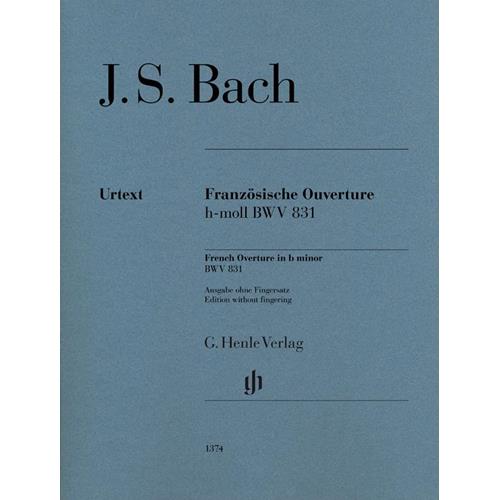 BACH J. S.: FRANZOSISCHE OUVERTURE H-MOLL BWV831 - URTEXT