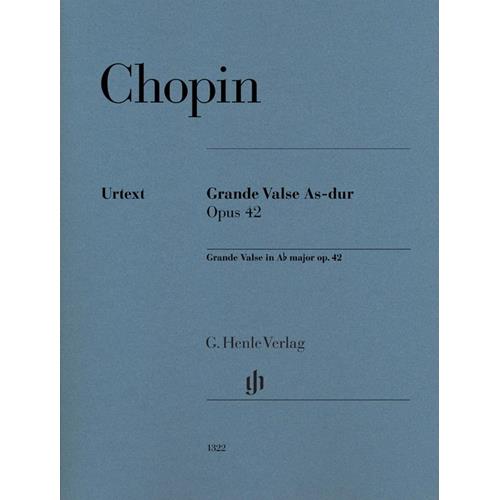 CHOPIN F.: GRANDE VALSE Ab MAJOR OP. 42 - URTEXT