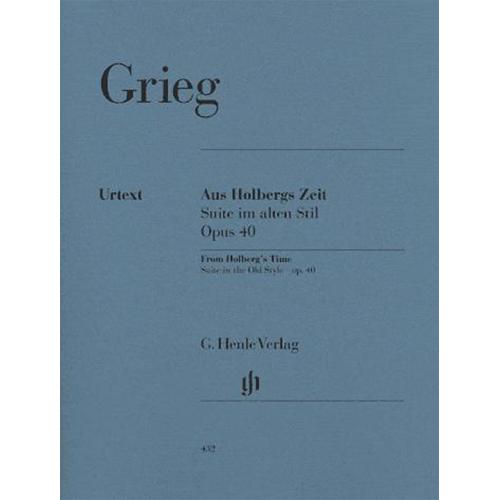 GRIEG E.: SUITE IN THE OLD STYLE OP. 40