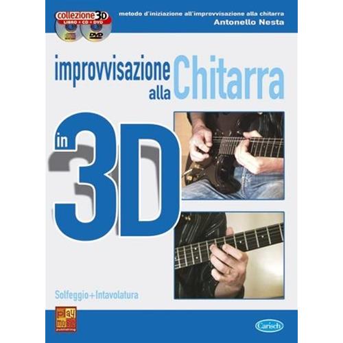 NESTA A.: IMPROVVISAZIONE ALLA CHITARRA IN 3D CON CD E DVD
