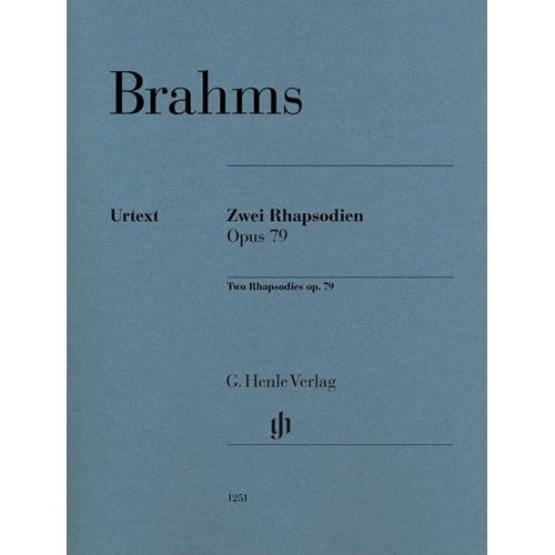 BRAHMS J.: 2 RHAPSODIES OP. 79